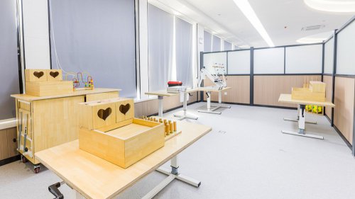 康复大厅器械展示